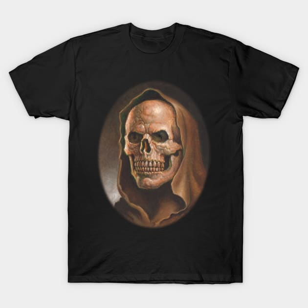 The Grim Reaper Portrait T-Shirt by Paul_Abrams